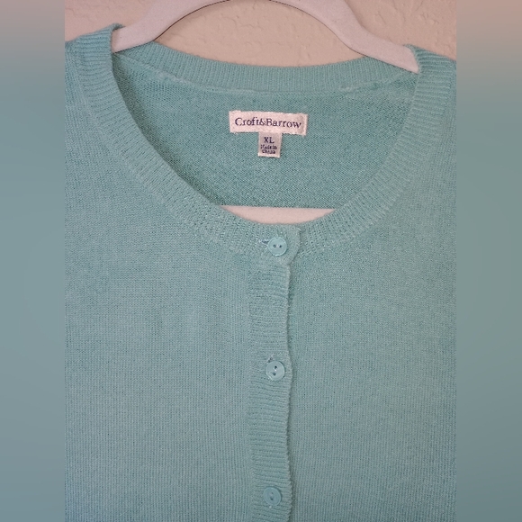 Croft&Barrow Women's Cardigan Sweater Size XL - Picture 4 of 8